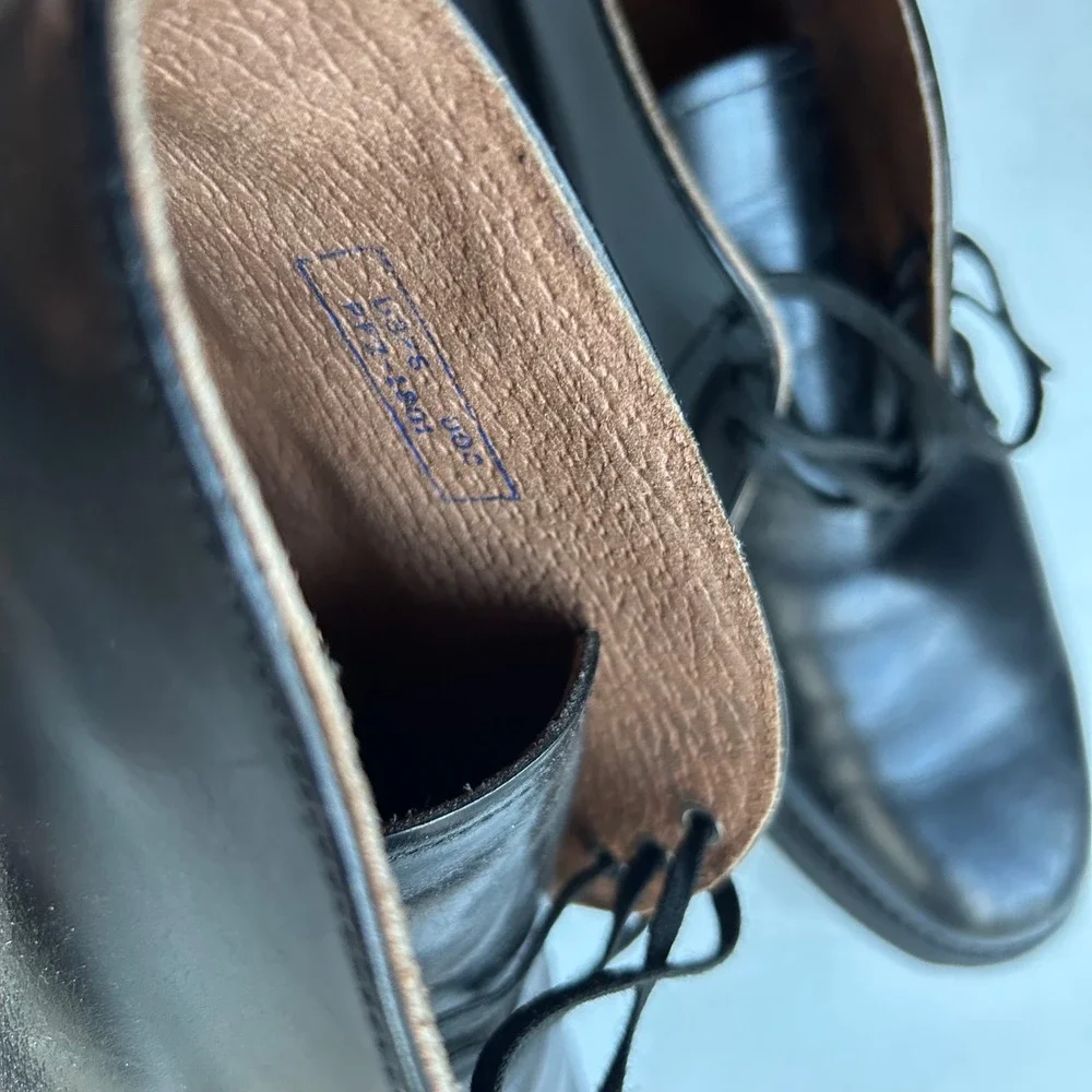 Red Wing Heritage 9196 Postman Chukka Boots Black Chaparral Leather 8.5